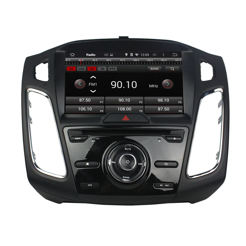 Flash Deal Car Multimedia Player Stereo Audio Radio DVD Player Android 8.1.0 GPS SYNC WiFi For Ford Focus 2015 2016 2017 2018 5