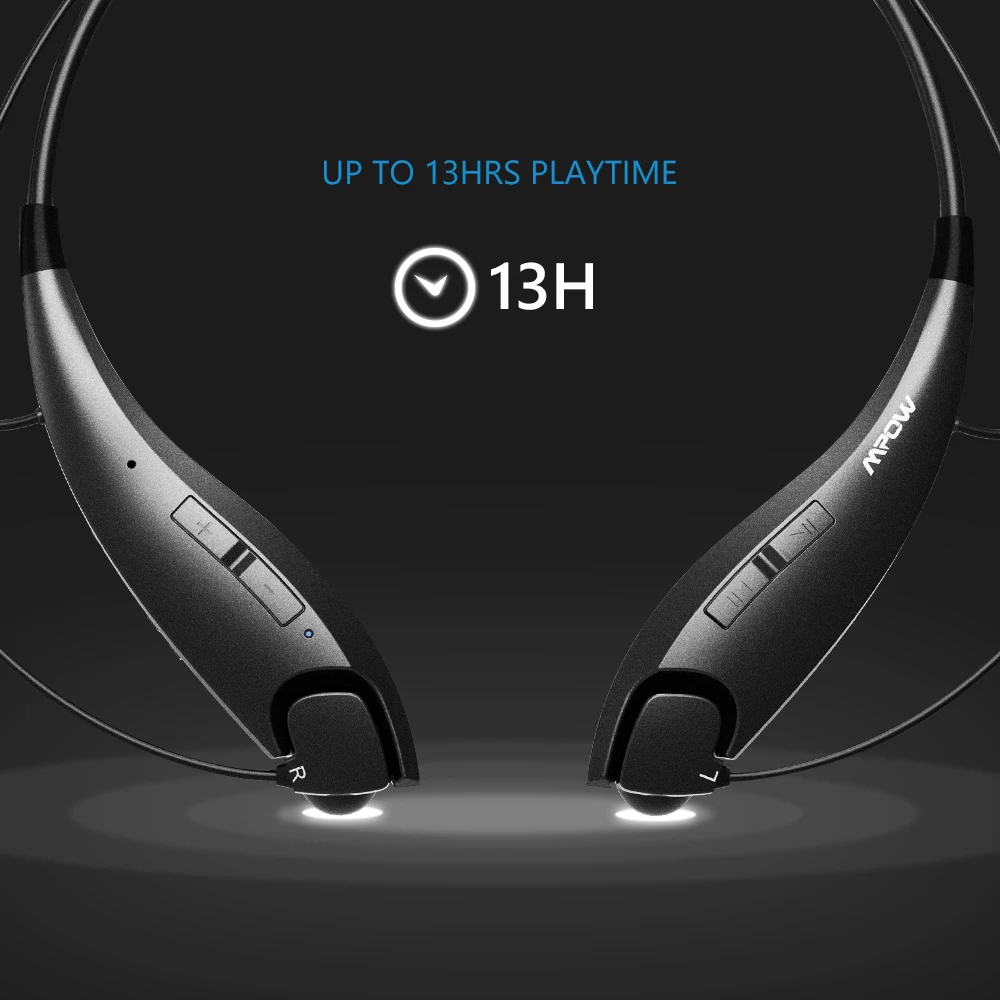 Headphones Mpow Jaws Gen Jaws Gen-5 Bluetooth Headphones Noise