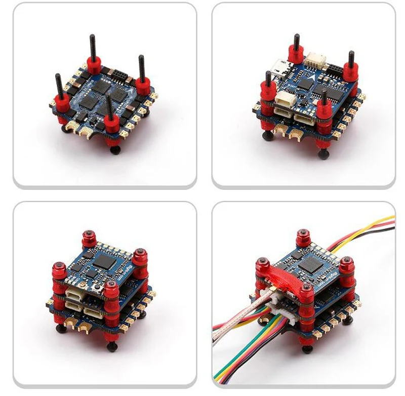 4-в-1 succex F4 мини игровые Джойстики+ 35A Blheli_32 2-6S ESC+ 5,8G 25/100/200 мВт Smartaudio VTX 2 3 слоя летать башня для FPV RC