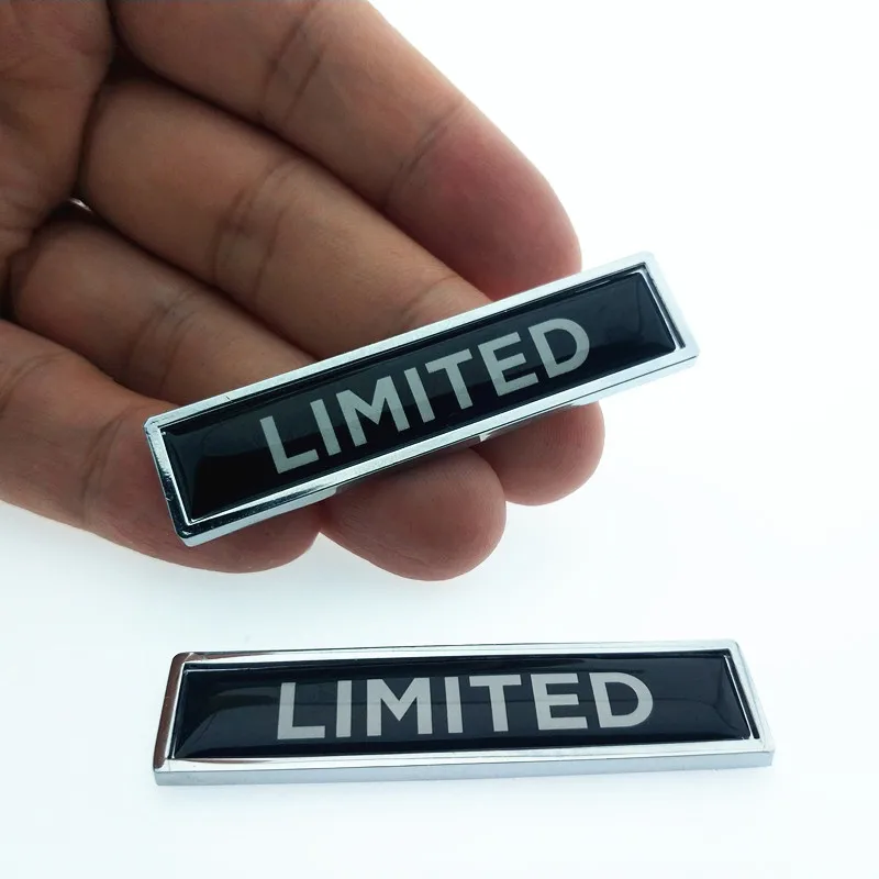 

CDIY 2PCS/lot Limited Edition logo Fender Side Decoration Sticker Metal Emblem Badge Decal Car Styling for Jeep Grand Cherokee