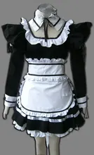 Demonio negro de Algodón de Halloween Maid Cosplay Costume