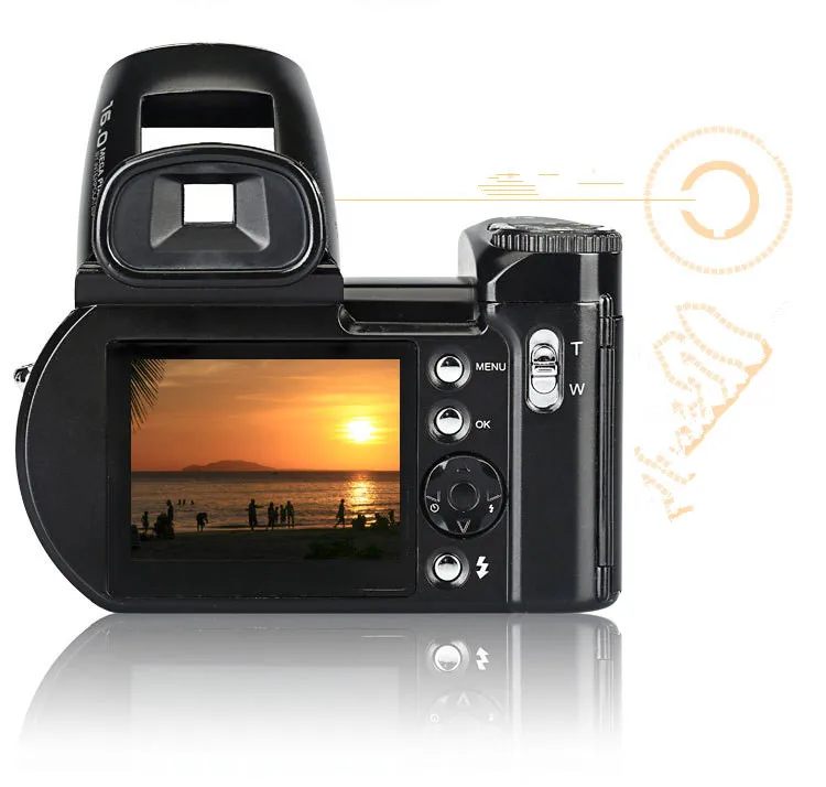 

Portable 1080P Full HD Digital Video Camera Max 24 Mega Pixels 16X Digital Zoom Camcorder Support WiFi