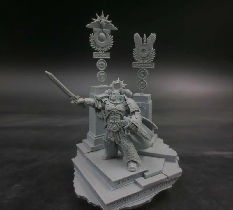 

1/18 Scale Resin Figure Model Kit Ultimate Warrior Jiliman Miniature Static Modelling Assembly DIY Toys Hobby Tool A105
