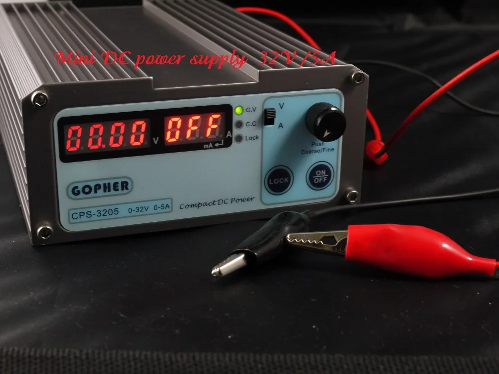 

Wholesales10pcs/lot mini precision Compact Digital Adjustable DC Power Supply OVP/OCP/OTP low power 32V5A 110V-230V 0.01V/0.01A