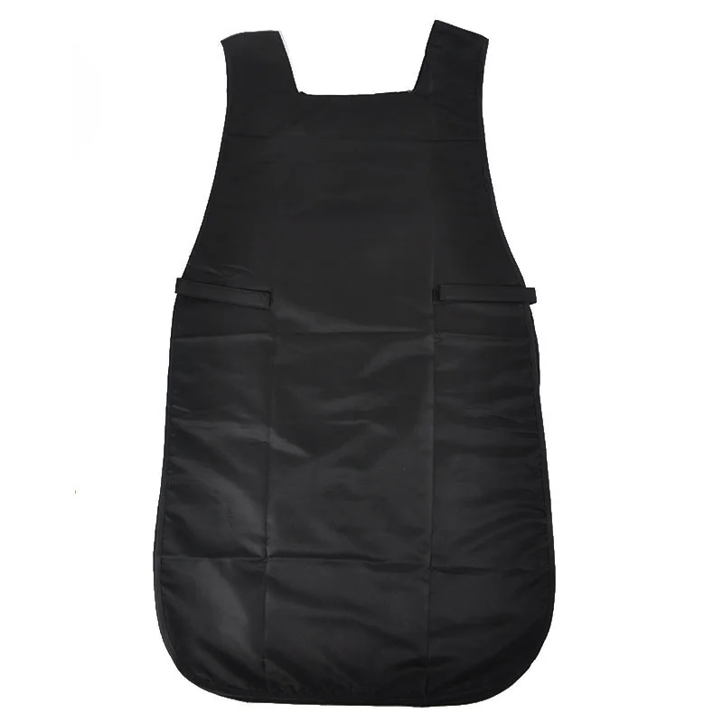 1pc Hairdressing Cutting Apron Water-repellent Black Cape Front-Back For Salon Barber Hairstylist Apron Styling Tool Shellhard