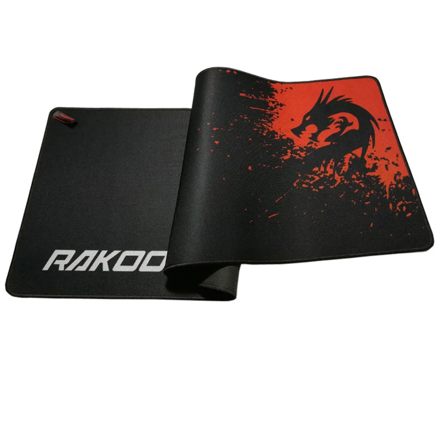 Rakoon Professional Gaming Mouse Pad Blue/Red Dragon 300x800mm PC Laptop Desktop Computer Mousepad Mat for Dot 2 Lol CSGO Gamer