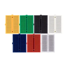 SYB-170 миниатюрный беспаечный прототип экспериментальный тестовый Макет 170 точек связи 35*47*8,5 мм для arduino diy kit