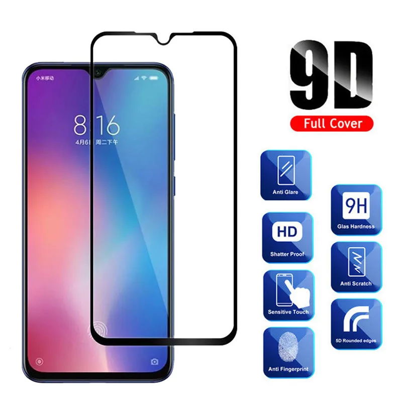 9D полное клеевое закаленное стекло для Xiaomi mi 9 SE Защитное стекло для экрана Xio mi xiao mi 9 mi 9se полное покрытие защитная пленка