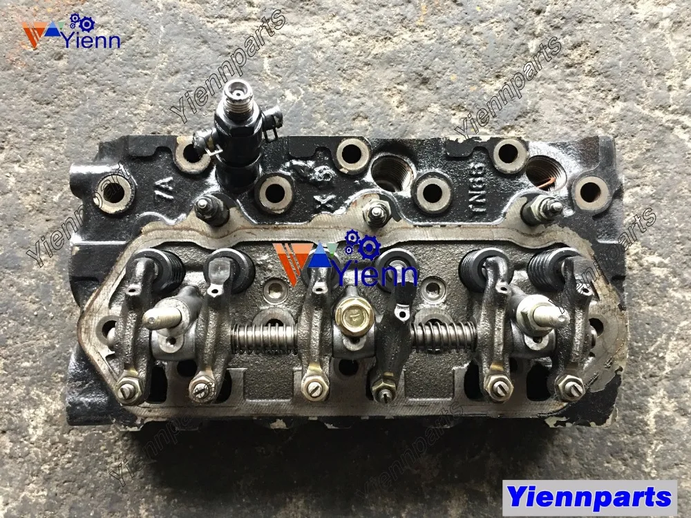 Для Yanmar 3TN66L 3TN66E 3TN66-UJ части головки цилиндра б/у часть для JOHN DEERE 240 330 332 415 ТРАКТОРЫ Запчасти Двигателя
