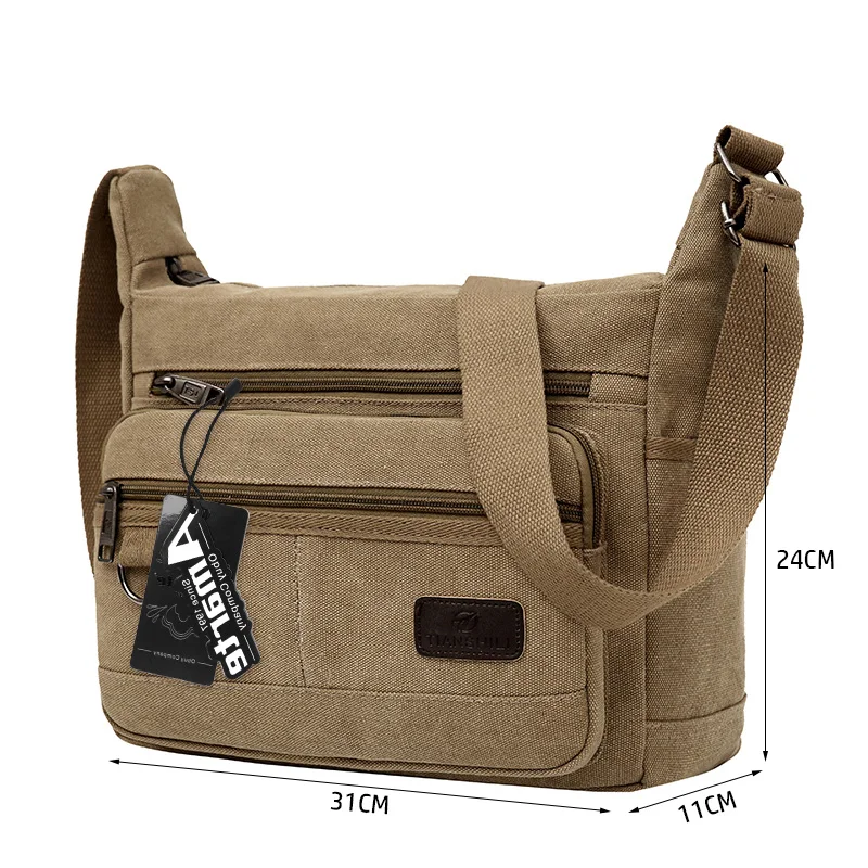 Koop Amarte 2017 Nieuwe Mode Vintage Mannen Canvas Handtassen Hoge Kwaliteit Mannen Schoudertassen Mannelijke Grote Capaciteit Messenger Tassen