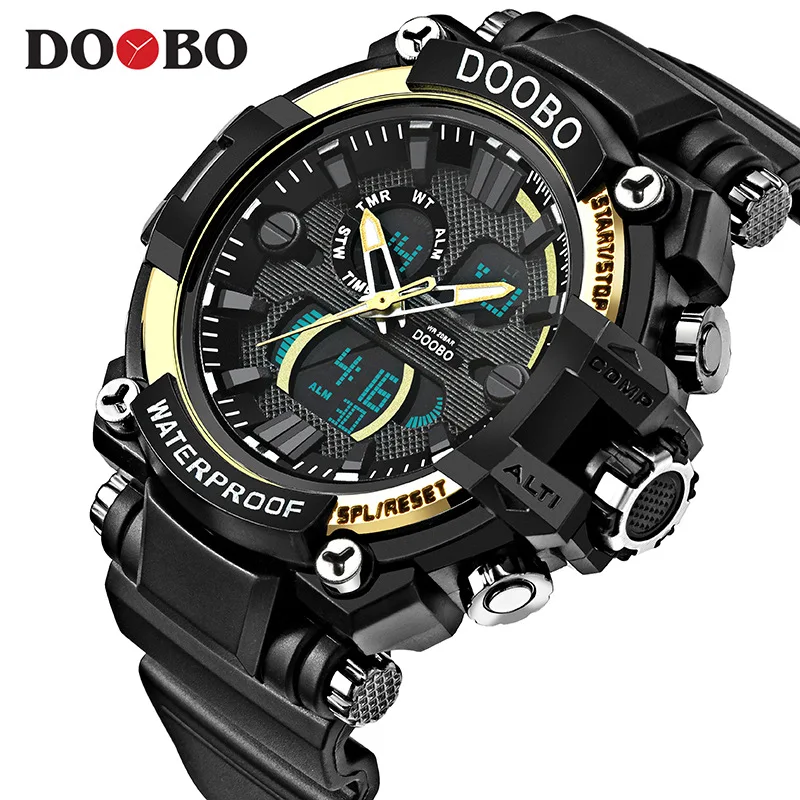 

Explosive Trend Outdoor Sports Multifunctional Waterproof Electronic Quartz Leisure Watch