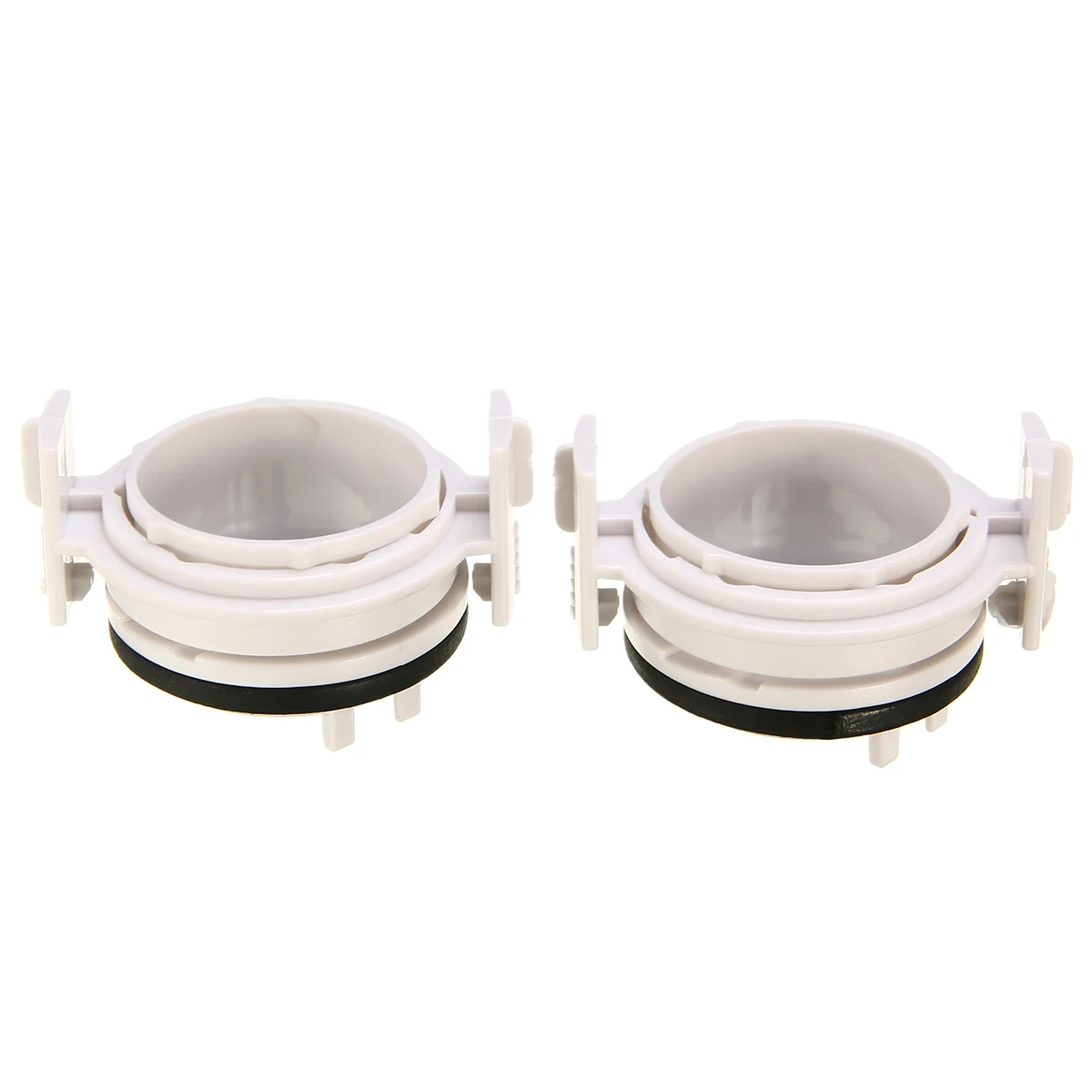 2pcs/lot H7 HID Bulb Conversion Adapter Holder For BMW E46 3 Series 1999 - 2006 White & Black Car Accessories
