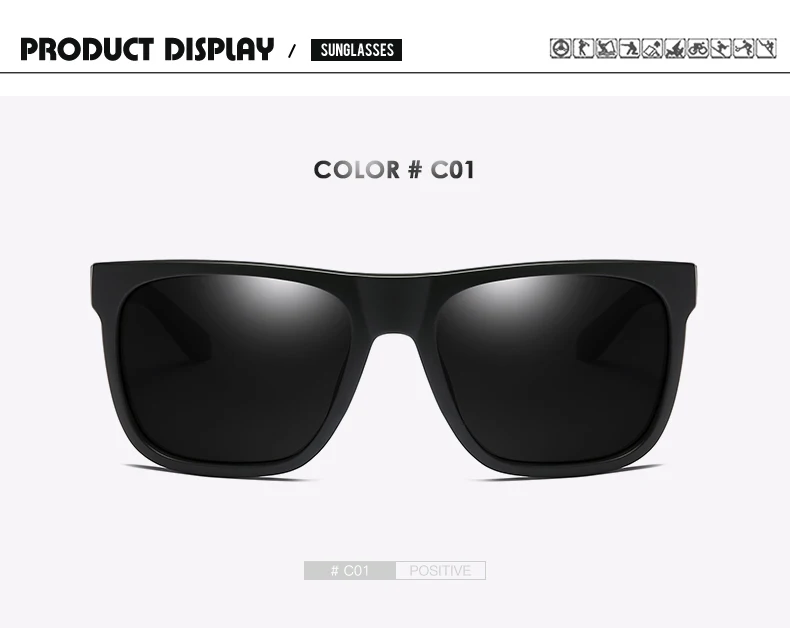 DUBERY фирменный дизайн поляризованные Модные солнцезащитные очки мужские водительские очки мужские солнцезащитные очки для мужчин Летние зеркальные квадратные очки UV400