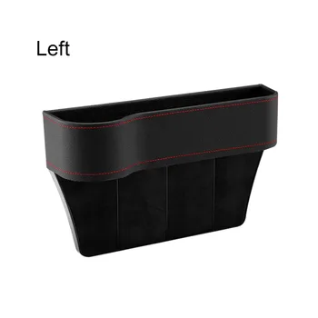 

Car Organizer Seat Carriage Bag PU Case Pocket Multifunctional Storage Box Black&Left