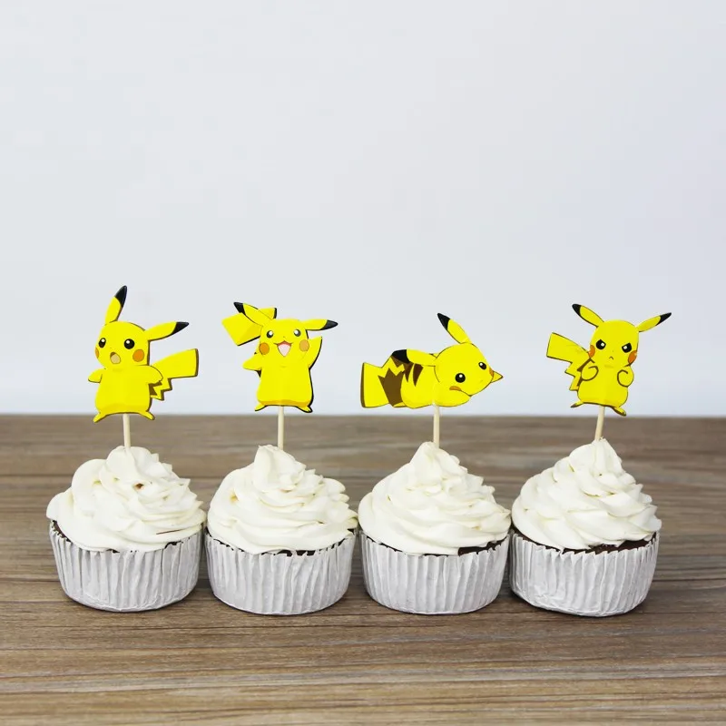 Pikachu Cupcake Toppers Pikachu Cupcake Toppers