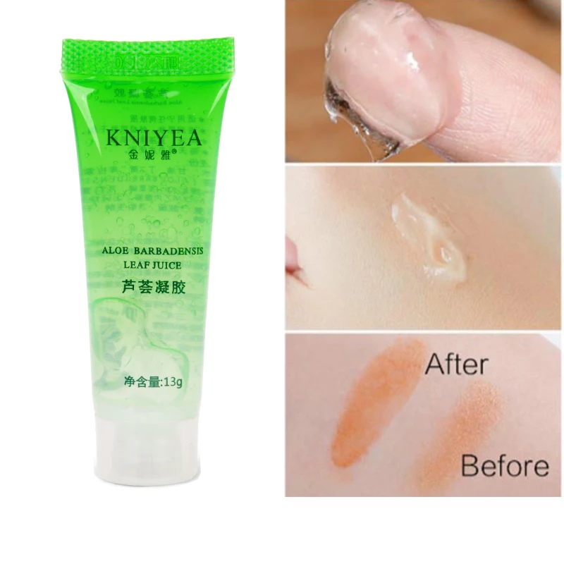 

New Professional Natural Primer Makeup Transparent Gel Aloe 100% Pure Plants Foundation Primer Women Cosmetics