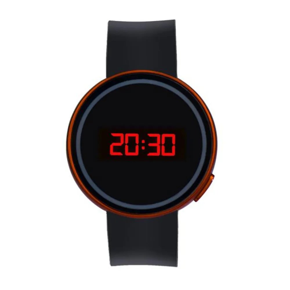 

Aimecor 2018 New Fashion Men Women Sports Military Watch LED Touch Screen Date Silicone Casual Wrist Black Watch