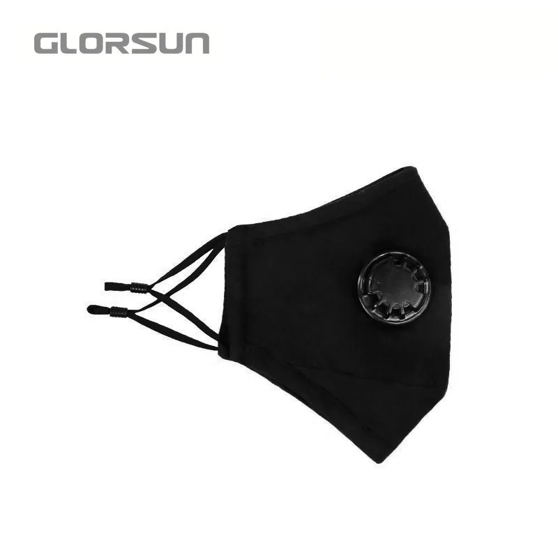 GLORSUN 1 шт. противопылезащитная маска для рта PM2.5 противопылевая маска с дыхательным клапаном фильтр с активированным углем респиратор Маска