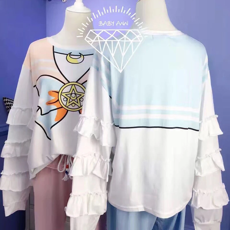 2 шт. женские пижамные комплекты из топа и брюк|home clothes|pajama setspajamas girls |