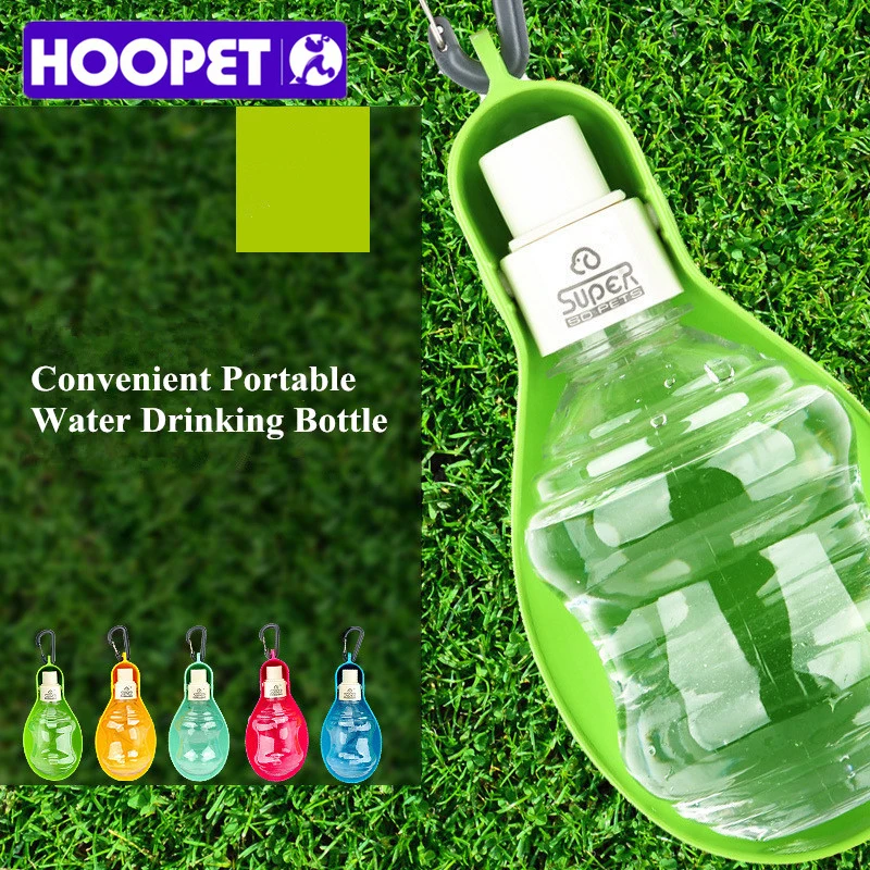 Hoopet открытый Pet бутылка для воды собак большой емкости 250 мл портативный питомец