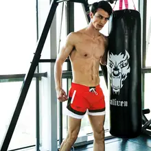 Мужские боксеры для плавания, одежда для плавания, сексуальные Яркие плавки, мужские шорты в полоску sunga arena, костюм для плавания