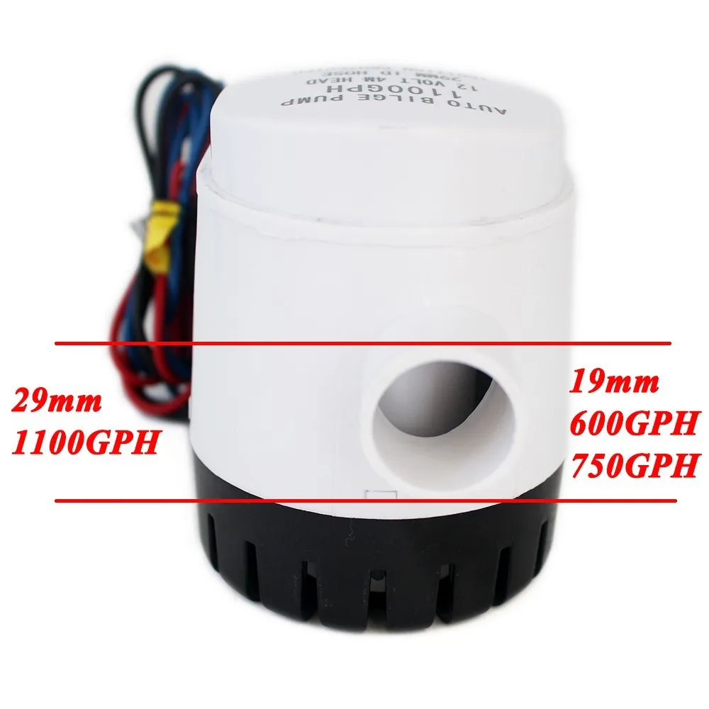 600gph dc 12v 24 v automatische Bilgen pumpe für Boot mit automatischem  Schwimmersc halter elektrische Tauch wasserpumpe 12 24 V Volt 12Volt -  AliExpress