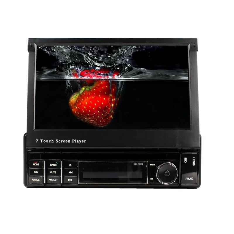 

2 Din 7" Car DVD Player GPS Navigation Universal In-dash Front Panel Auto Radio Audio Stereo TV/MP3/MP4/MPEG5/DISC Function 7181