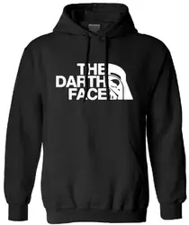 Star Wars Darth Face Толстовка с капюшоном для мужчин 2019 весна и осень Новый Безликий платье черный серый