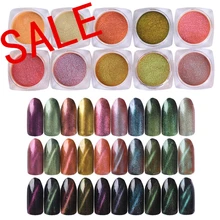 1 г 3D кошачий глаз блеск для ногтей порошок магнитный Сияющий зеркальный эффект пигмент украшения для ногтей DIY лак для ногтей дизайн для маникюра