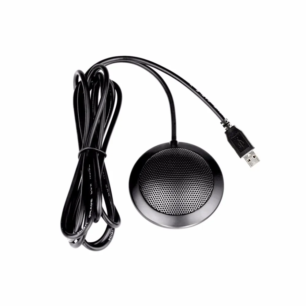 

Wired Microphone USB Plug & Play High Fidelity Multi-angle Adjustable Microphone with Extra-long Distance