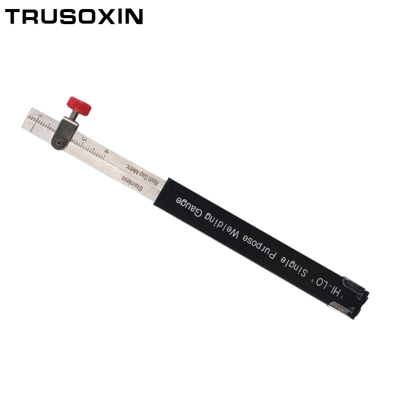 

Welder Tools Welding Gauge Stainless Steel Internal HI-LO Gauge Inspection with Small Level of Regulation Root gap Standard Inch