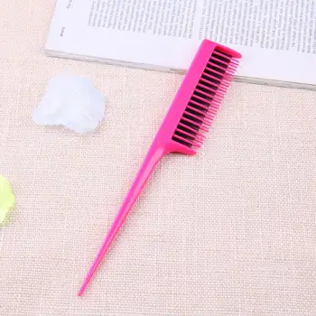

new style Pro Tip Tail Comb for Salon Barber Section Double-layer Fine Teeth Comb for Salon high quality Hairdressing Tool