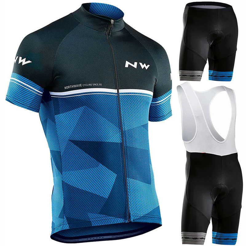 2019 NW العلامة التجارية الدراجات جيرسي مجموعة MTB دراجة الدراجات الملابس تنفس Mountian دراجة الملابس مايوه Roupas Ciclismo