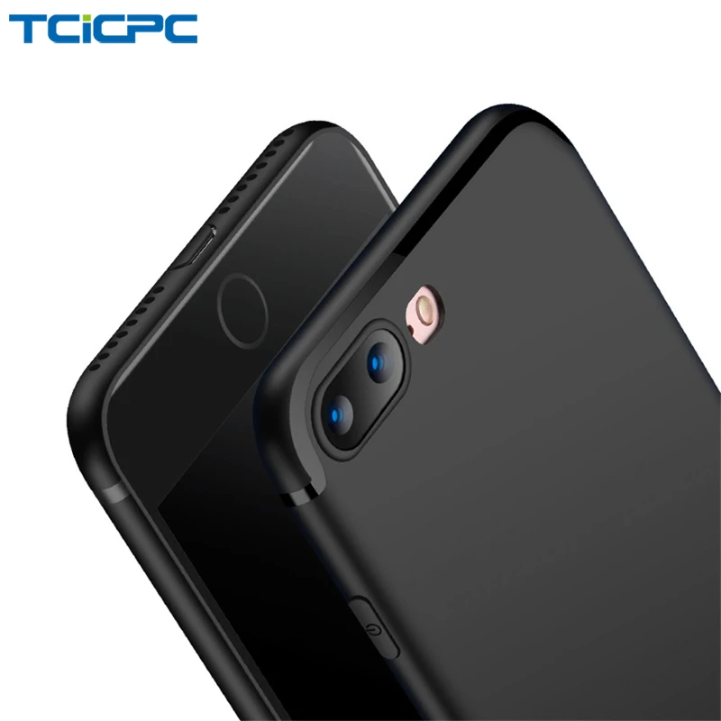 

TCICPC Case for iphone 8 8 plus 7 7 plus slim Ultra thin scrab soft silicon TPU back cover phone case for iphone 7 7 plus