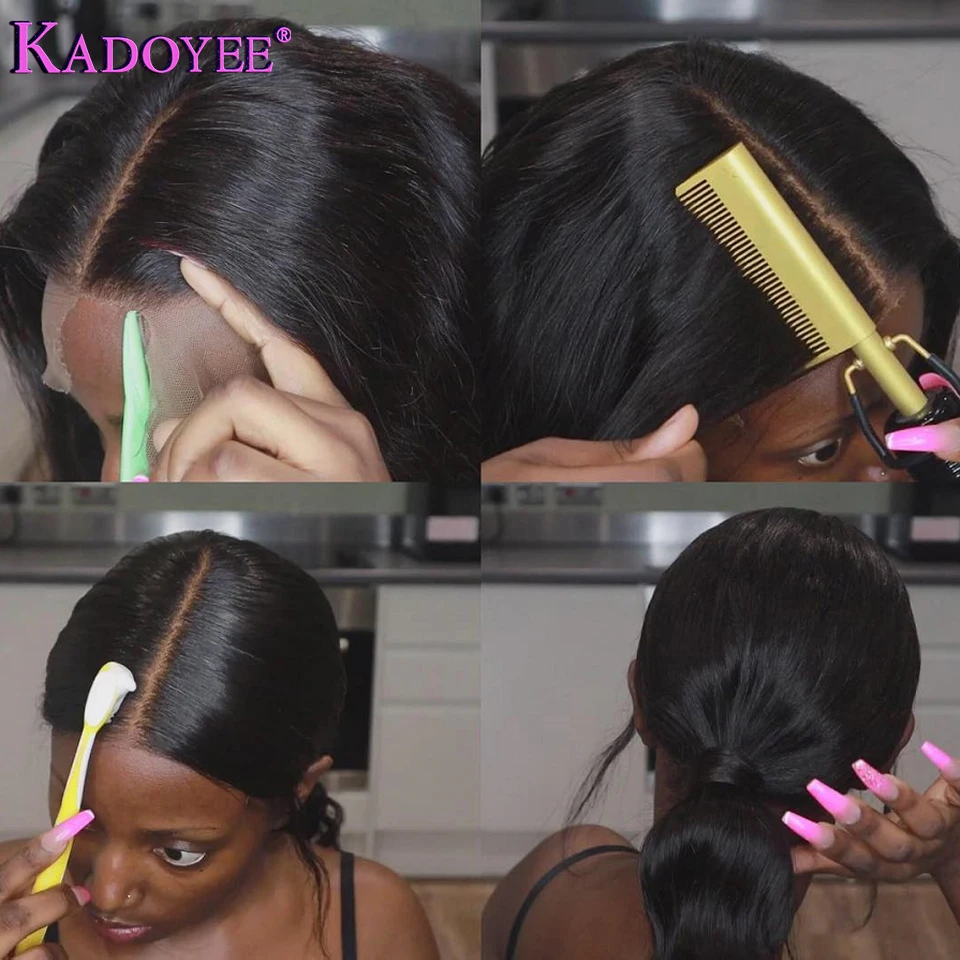 brazilian lace front human hair wigs for black women  (2)