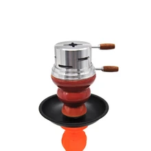 Портативный арабский уголь для кальяна плита уголь для кальяна держатель наргуил чаша для угля термоподставка Chicha принадлежности для курения