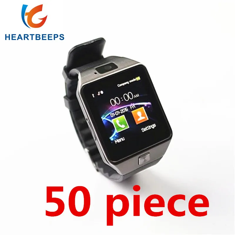 

50 piece Factory wholesale price DZ09 A1 Bluetooth Smart Watch,For Android ISO Phone Support Sim Card TF Card