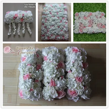 

flowers all over gulf New artificial rose and hydrangea flower wall for wedding backdrop decoration and flower row
