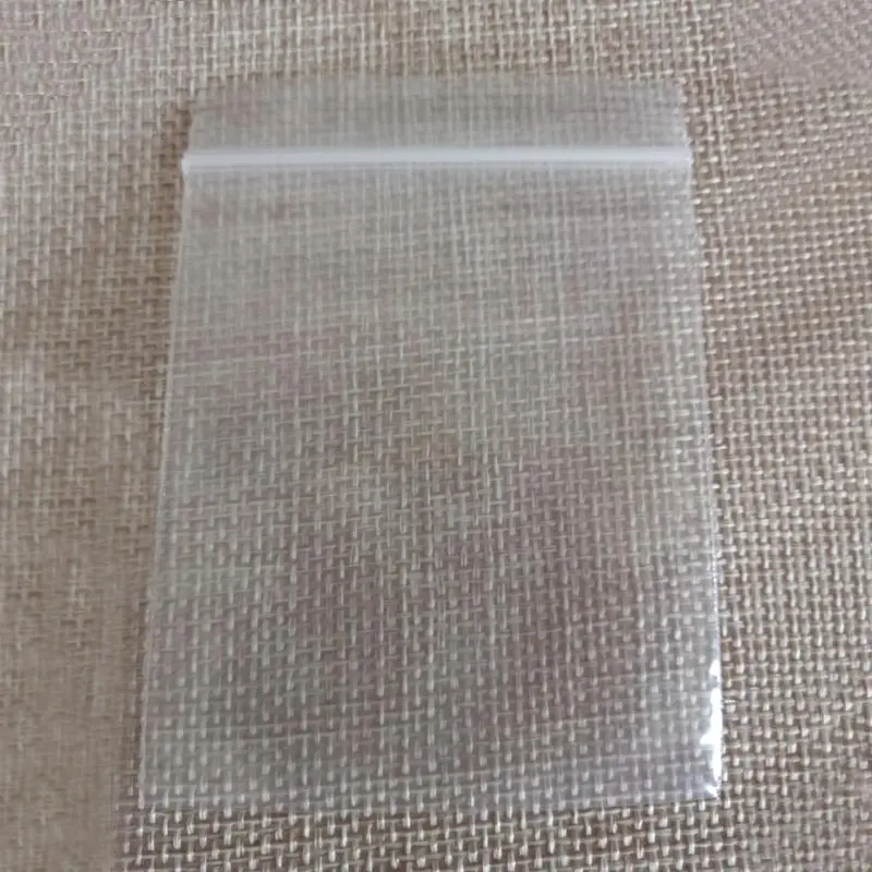 50 шт белый Ziplock мешки прозрачные пластиковые пакеты прозрачный Pe замок мешок для ткани/Рождество/Подарки/ювелирные изделия Упаковка Дисплей мешок
