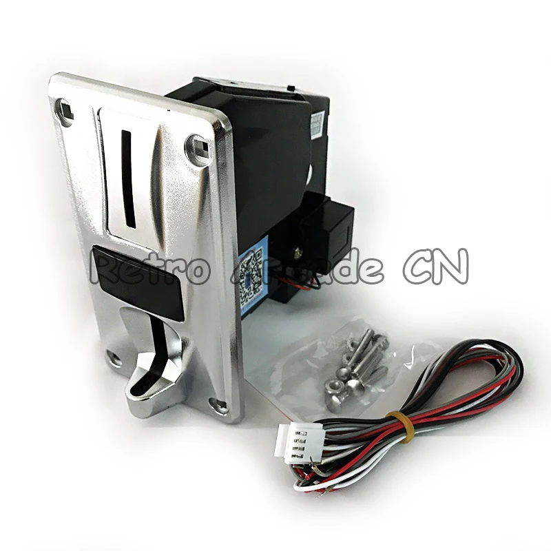US $1.899.99 100pcs CL168 LED Display Multi Coin Acceptor Intelligent selector support 18 groups coins For arcade game machine Arcade Parts