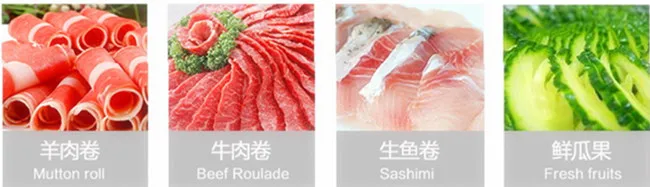 beef meat roll cutting machine