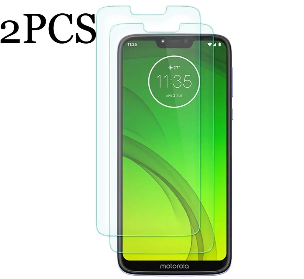 2 шт. закаленное стекло для Motorola Moto G7 Plus Защита экрана Power Play | Мобильные телефоны и