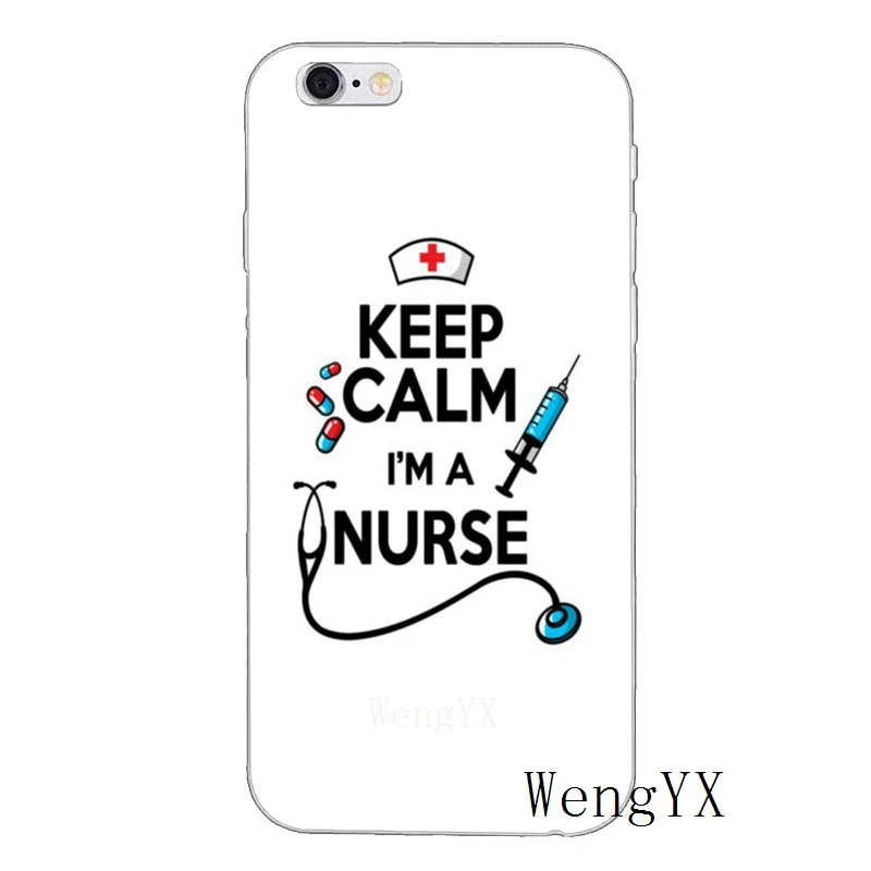 Keep Calm I'm a Nurse мягкий чехол из ТПУ для samsung Galaxy S10 Lite S9 S8 S7 S6 edge Plus S5 S4 Note 9 8 5 4 mini - Цвет: a-Nurse-A-02