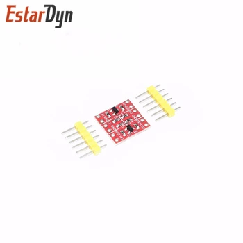

10pcs Logic Level Converter 3.3V 5V TTL / bi-directional conversion system (Red)