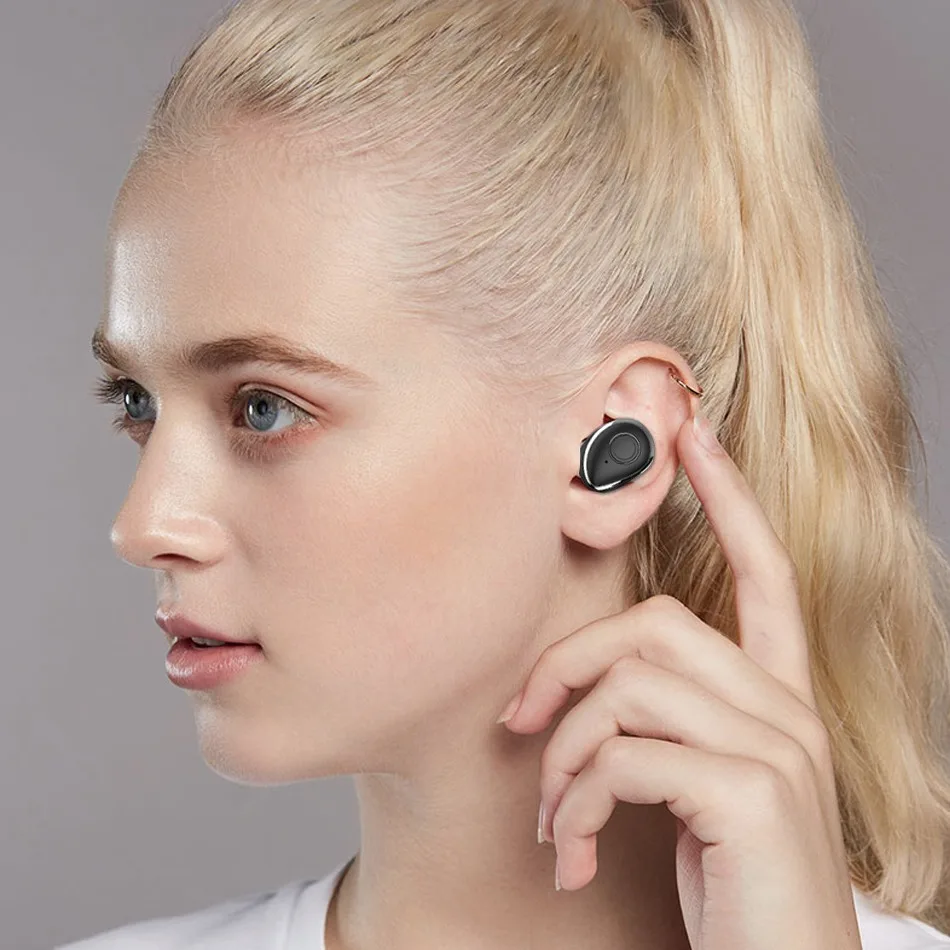 

AXBETY Wireless bluetooth earphone 5.0 Stereo Earbuds wireless earpods TWS Bluetooth Headphone with Charging Box
