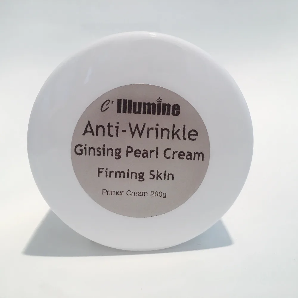 Creme de Queijo Cuidados com a Pele Natural Fundação Maquiagem Primer Ginseng Branco Pérola Dia Creme Clareamento Sarda Produtos 200g 2 Bronzeadores artificiais