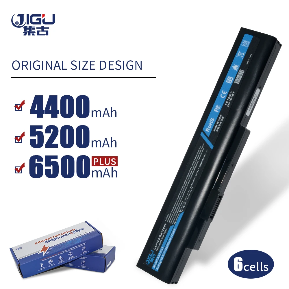 Skup JIGU 6 komórek akumulator do laptopa A32 A15 A41 A15 A42 A15 A42 H36 dla MSI dla Akoya E6201 E6228 E7219 serii