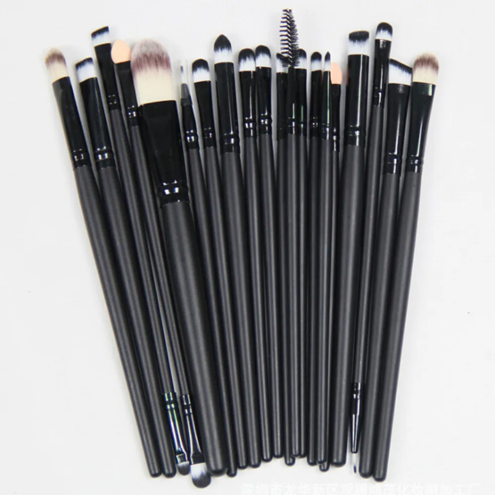 

20Pcs Makeup Brush Set Professional Tools Make-up Toiletry Kit Wool Blush Eye Shadow Foundation Brush pincel de Maquiagem L58