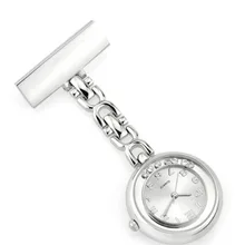 Классические простые карманные часы для медсестры женские часы с сердцем из нержавеющей стали с кристаллами винтажные карманные часы с брелоком для женщин