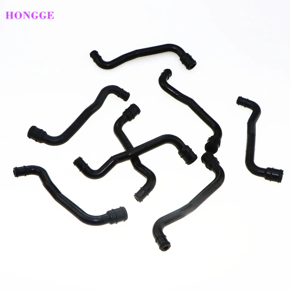 

HONGGE Qty10 1.8T Crankcase Breather Vent Hose Pipe For VW Jetta Golf MK4 Seat Leon Toledo Octavia A3 TT 06A 103 221AF 06A103221